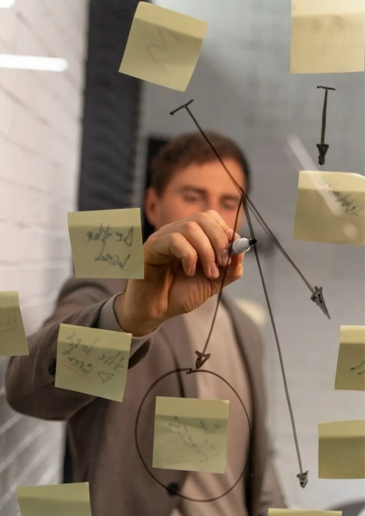 Arbeitszelle Teamgespräch